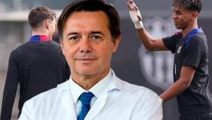 给维克托整笑了前皇马队医：巴萨球员手腕缠绷带是方便打药